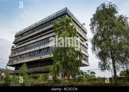 La vecchia stazione di polizia a Bury, Lancashire pronto per demolizione Foto Stock