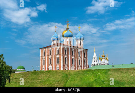 Cattedrale dell Assunzione di ryazan il Cremlino in Russia Foto Stock