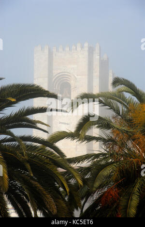 La chiesa madre di Lisbona, Portogallo Foto Stock