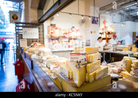 Chesee shop in Ferry Building Marketplace gourmet, San Francisco, California Foto Stock