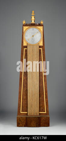 Obelisco orologio con un movimento di Franklin, Orologiaio: Peter Kinzing, ca. 1785-90 Foto Stock