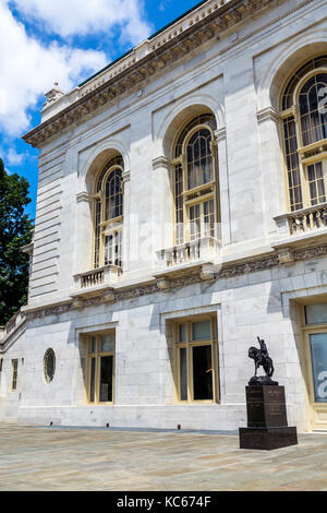Washington DC, Organizzazione degli Stati Uniti, OAS, sede centrale, edificio principale, esterno, giardino, DC170527055 Foto Stock