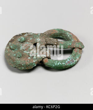 La fibbia, bronzo, Altri: 2 1/16 in. (5.2 cm), bronzi Foto Stock