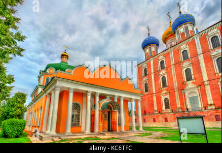 Chiesa della Natività di Cristo a ryazan il Cremlino in Russia Foto Stock