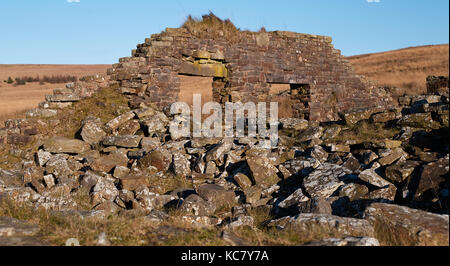 Hempshaw's Farm, Anglezarke Moor, West Pennine Moors Foto Stock