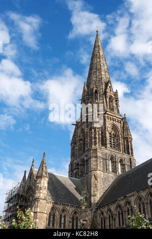 La guglia della cattedrale di Santa Maria di Edimburgo, Scozia, Regno Unito Foto Stock