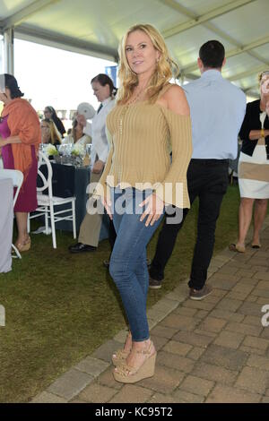 Casalinghe reale di new york frequentare hampton classic horseshow dotate: ramona cantante dove: bridgehampton, new york, Stati Uniti quando: 01 set 2017 credit: rob ricco/wenn.com Foto Stock