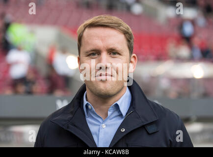 Stoccarda, Germania. 16 settembre 2017. OLAF REBBE (Sportdirektor, WOB) Fussball 1. Bundesliga, 4. Spieltag, VfB Stuttgart (S) - VfL Wolfsburg (WOB), AM 16.09.2017 a Stoccarda/Germania. |utilizzo del credito mondiale: dpa/Alamy Live News Foto Stock