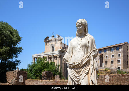 Casa delle Vestali, Roma, Italia Foto Stock