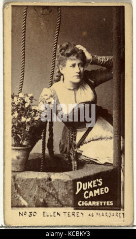 Disegni e Stampe, fotografia, numero di carta di credito 30, Ellen Terey come Margaret, da attori e attrici serie Foto Stock