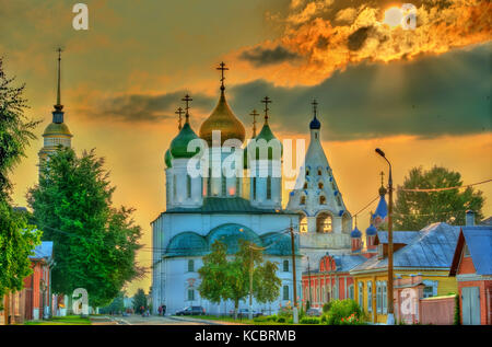 La cattedrale dell Assunzione a kolomna, Russia Foto Stock