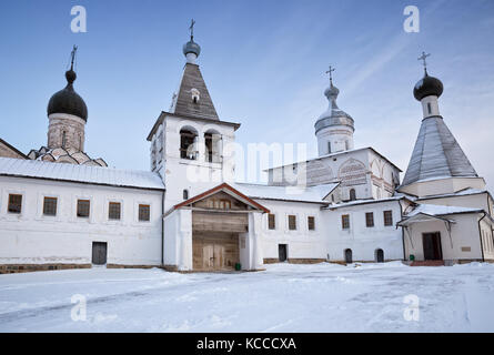 Le Chiese del Monastero di Ferapontov, Vologda regione, Russia Foto Stock