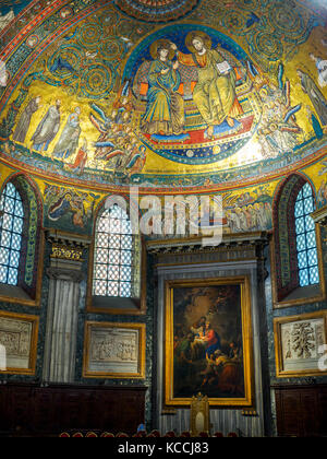 Quinto secolo mosaici della Basilica di Santa Maria Maggiore - Roma, Italia Foto Stock