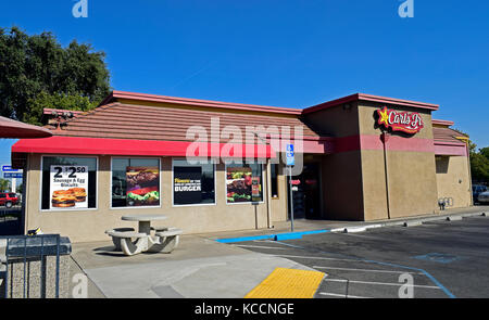 Carl's Jr fast food Ristorante, California Foto Stock