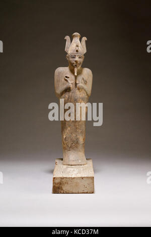 Osiride figura per Gautsoshen, Terzo Periodo Intermedio, Dynasty 21, ca. 1000-945 A.C., dall'Egitto, Alto Egitto, Tebe, Deir Foto Stock