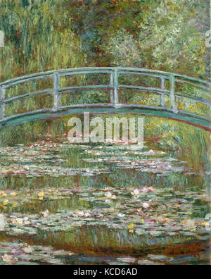 Ponte su un laghetto di ninfee, Claude Monet, 1899 Foto Stock