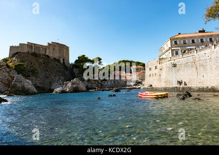 Fortezza di San Lorenzo, Dubrovnik Foto Stock