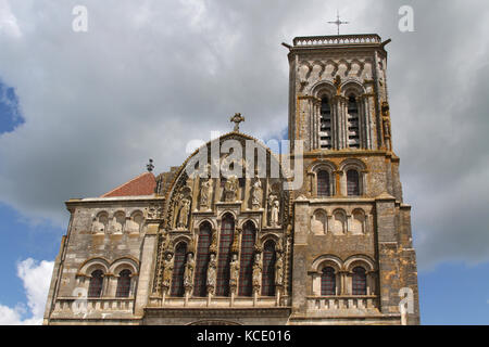 Basilica di Santa Maria Maddalena, Vézelay Foto Stock