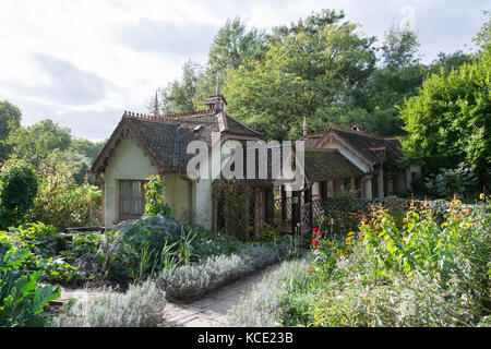 Custode Bird's Lodge in St James Park, London, Regno Unito Foto Stock