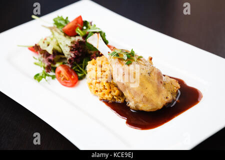 Prosciutto affumicato hock Foto Stock