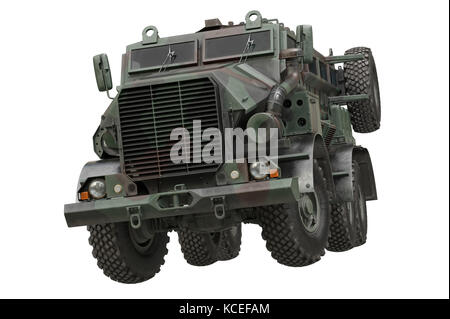 Carrello militari esercito trasporti Foto Stock