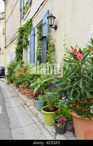 Contenitore giardino, Arles, Francia Foto Stock