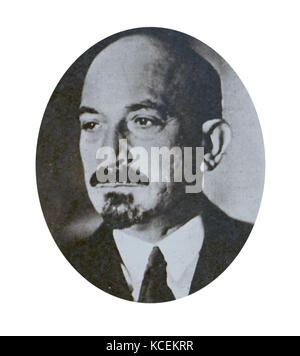Fotografia di Chaim Weizmann (1874-1952) leader sionista, statista israeliano. In data xx secolo Foto Stock