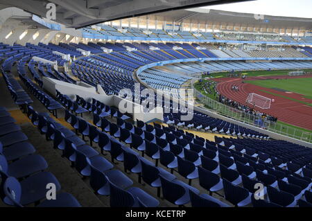 Preparazione finale sotto la strada di fifa u-17 world cup india 2017 presso lo Stadio Salt Lake o yuvabharati krirangan Foto Stock