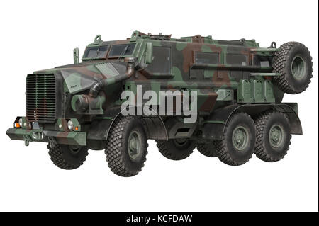 Militari carrello portavalori Foto Stock