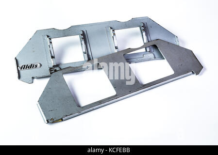 Far scorrere i vettori Aldis proiettore. Foto Stock