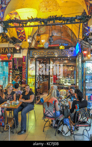 Il Grand Bazaar Kapali Carsi, Istanbul, Turchia Foto Stock