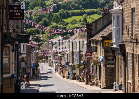 Ponte Pateley Nidderdale North Yorkshire, Inghilterra Foto Stock