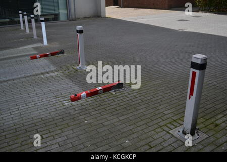 Smart city eindhoven. la sicurezza dei pedoni e il traffico di apparecchiature di controllo Foto Stock