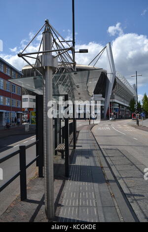 Smart city eindhoven. la sicurezza dei pedoni e il traffico di apparecchiature di controllo Foto Stock