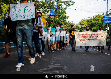 India. Xx giugno, 2017. gorkhaland è una proposta di statualità richiesta da lo stato indiano del Bengala occidentale. la domanda per una separata unità amministrativa a Darjeeling è esistita sin dal 1907, quando il hillmen associazione di Darjeeling ha presentato un memorandum per minto-morley le riforme richiedono una distinta configurazione amministrativa. Credito: subhajit naskar/Pacific press/alamy live news Foto Stock