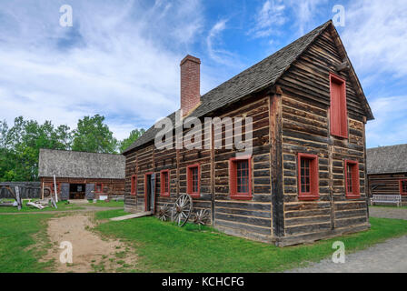 Fort William parco storico, Thunder Bay, Ontario, Canada Foto Stock