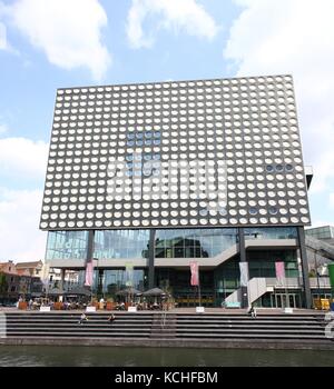 Tivoli Vredenburg musica contemporanea complesso in Utrecht, Paesi Bassi . (Estate 2017). La maglia di 3 immagini. Foto Stock