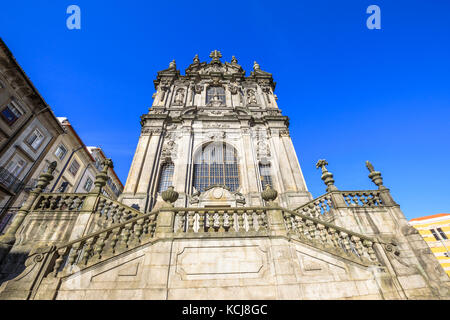 Chiesa di clerigos porto Foto Stock