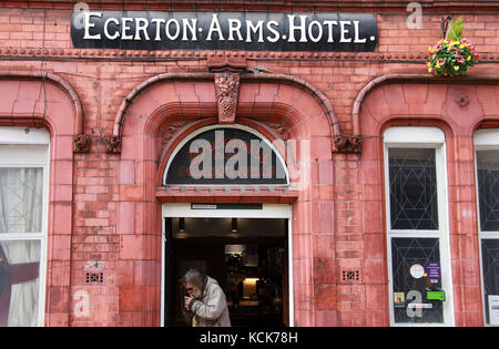 Egerton Arms Hotel a Salford in Greater Manchester Foto Stock