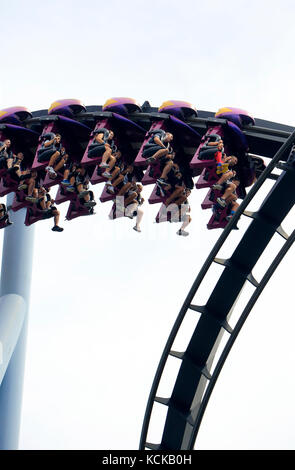 Grande Orso roller coaster in Hersheypark,Hershey, Pennsylvania, STATI UNITI D'AMERICA Foto Stock