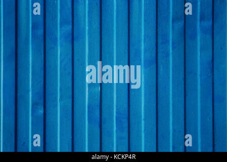Blue nave cargo contenitore texture. Foto Stock