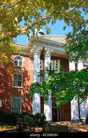 Il tribunale della contea di Rutherford al centro della piazza pubblica di Murfreesboro, Tennessee, Stati Uniti Foto Stock