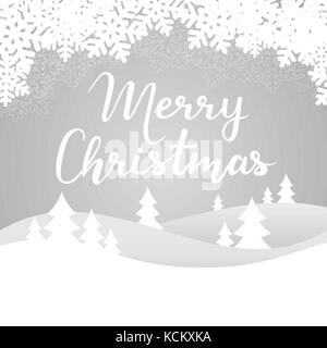 Merry Christmas card Illustrazione Vettoriale