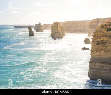 Dodici apostoli sulla Great Ocean Road Foto Stock