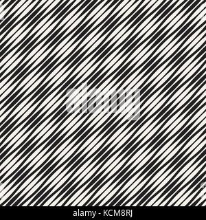 Strisce ondulate vector seamless pattern. retrò texture ondulate. linee geometriche design monocromatico. Illustrazione Vettoriale