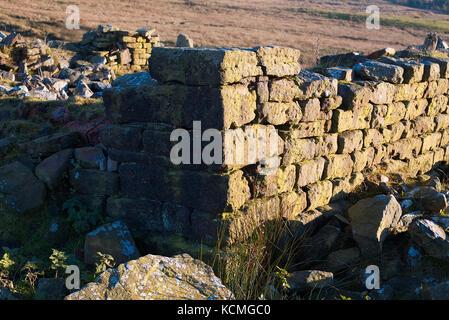 Hempshaw's Farm, Anglezarke Moor, West Pennine Moors Foto Stock