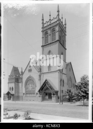 La prima chiesa della Congregazione su Hope Street, ca.1905 (CHS 1777) Foto Stock