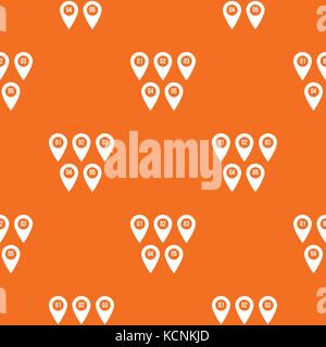 Contrassegni di puntatore pattern seamless Illustrazione Vettoriale