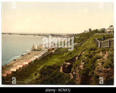 East Cliff, Felixstowe, Inghilterra LCCN2002696743 Foto Stock