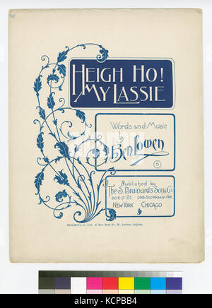 Heigh ho, il mio lassie (NYPL ADE 609337 1256887) Foto Stock